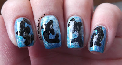 NailsLikeLace: Shark Week 2013 Nails