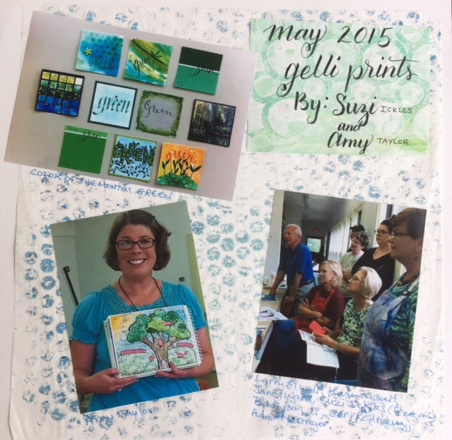 Waco Calligraphy Guild 2015 Scrapbook