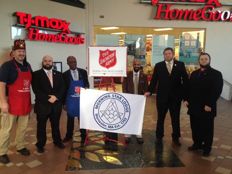 Volunteering for the Salvation Army Red Kettle Campaign