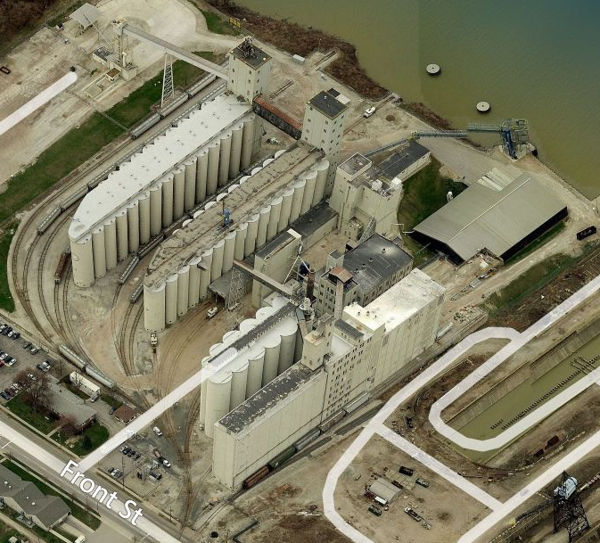 Towns and Nature Toledo, OH Mondelez/Kraft Flour Mill