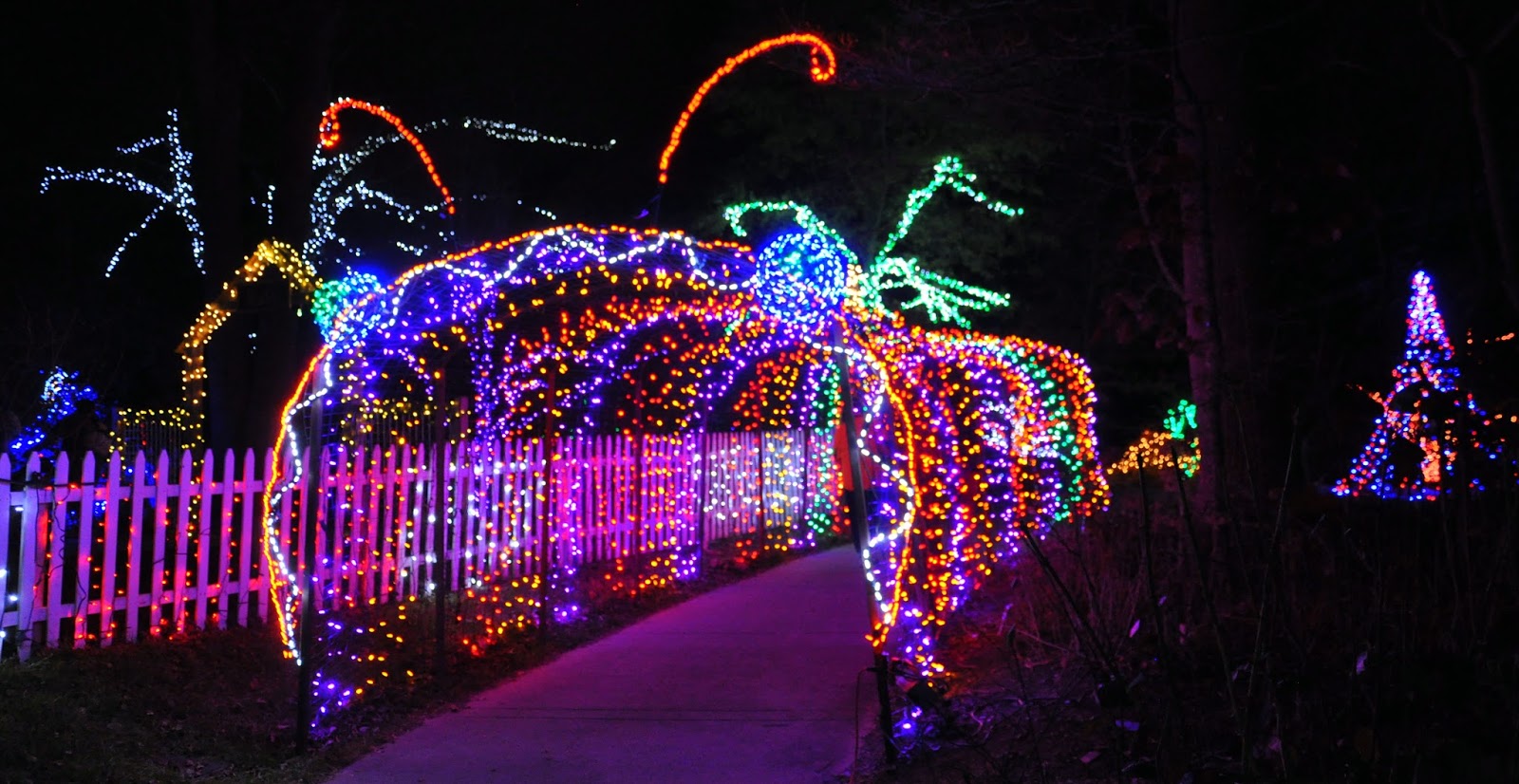 Midatlantic Daytrips Garden Of Lights Celebrates The Holiday Season