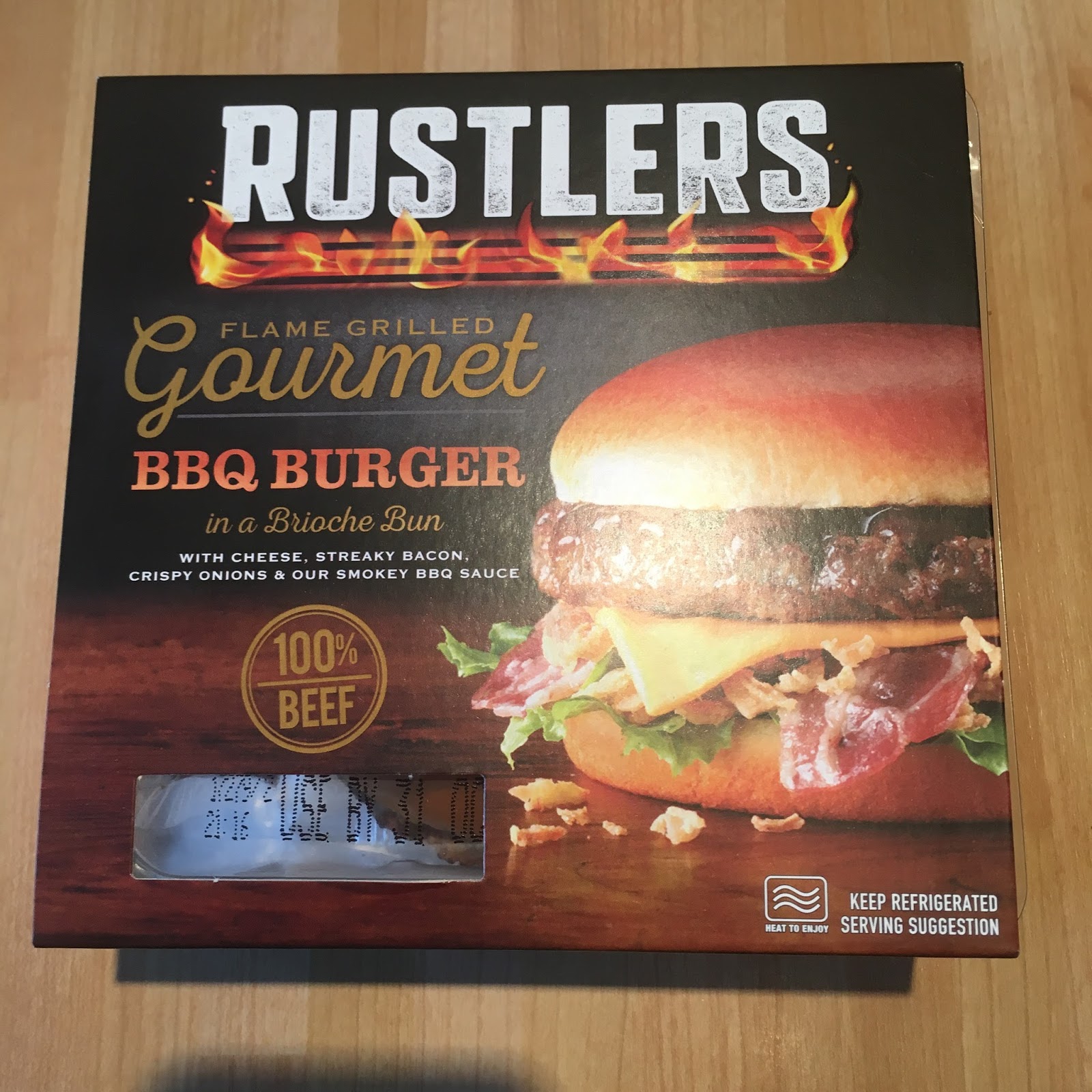 A Review A Day Today's Review Rustlers Gourmet BBQ Burger