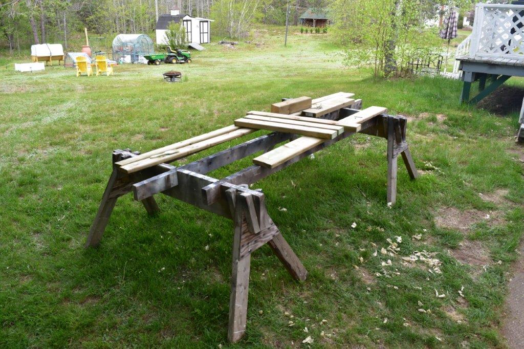 The Valley Woodworker Barrel stand completed