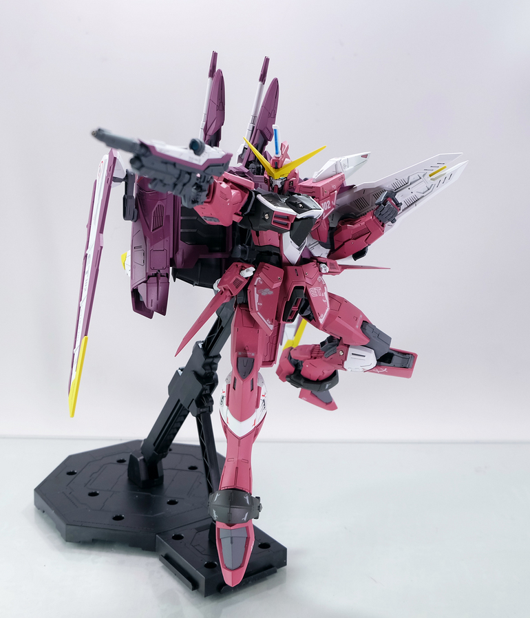Painted Build MG 1/100 Justice Gundam Gundam Kits Collection News