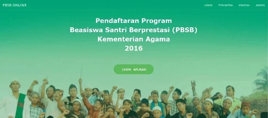 Pendaftaran PBSB 2016