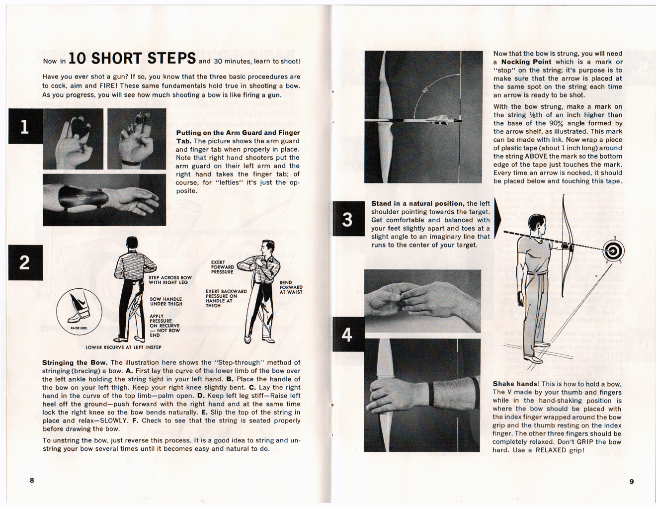 VINTAGE SHAKESPEARE / ROOT ARCHERY Shakespeare Professional X10