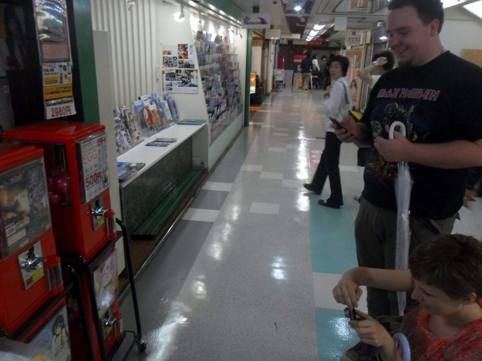 Freelance Flaneur Q Are there really used schoolgirl panties vending