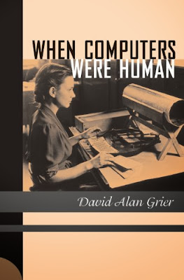 When Computers Were Human. Cover shows an operator of a Pantograph Card Punch for creating cards that could be read in the Hollerith Tabulating Machine