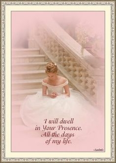 In His Presence. . .