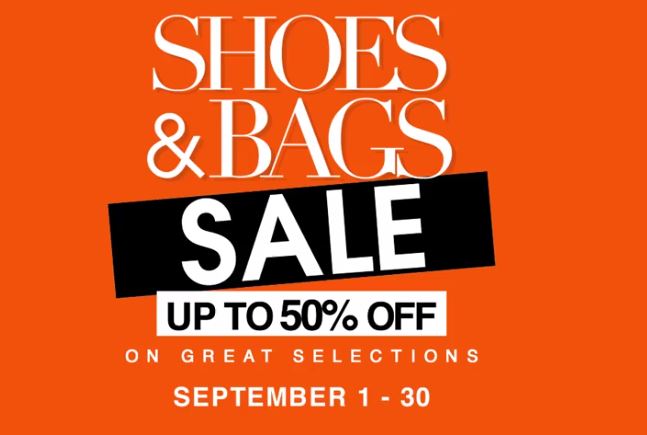 Manila Shopper: SM Stores Shoes & Bags SALE: Sept 2017