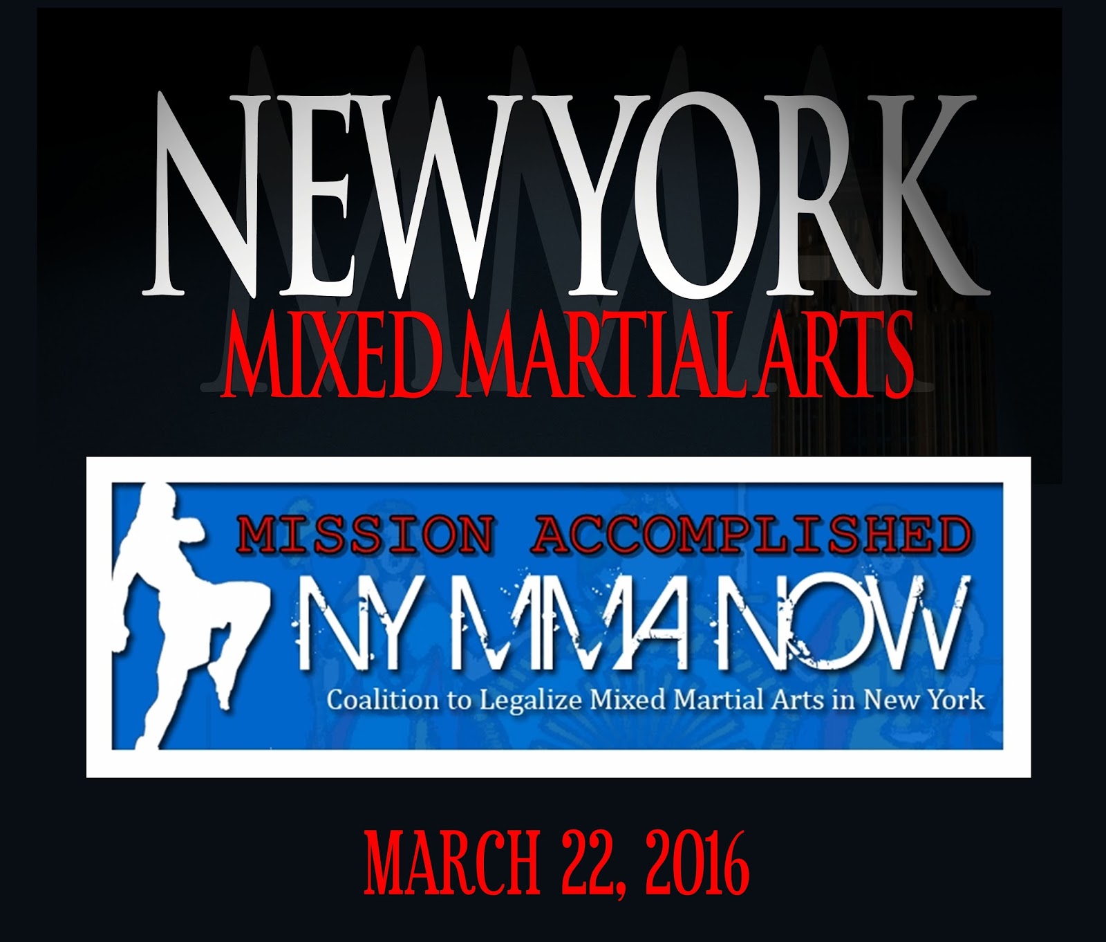 Coalition to Legalize Mixed Martial Arts in New York