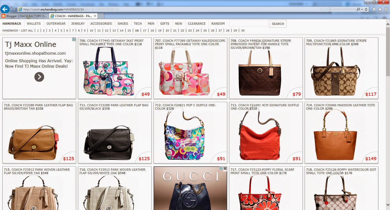 COACH FACTORY OUTLETS Introducing