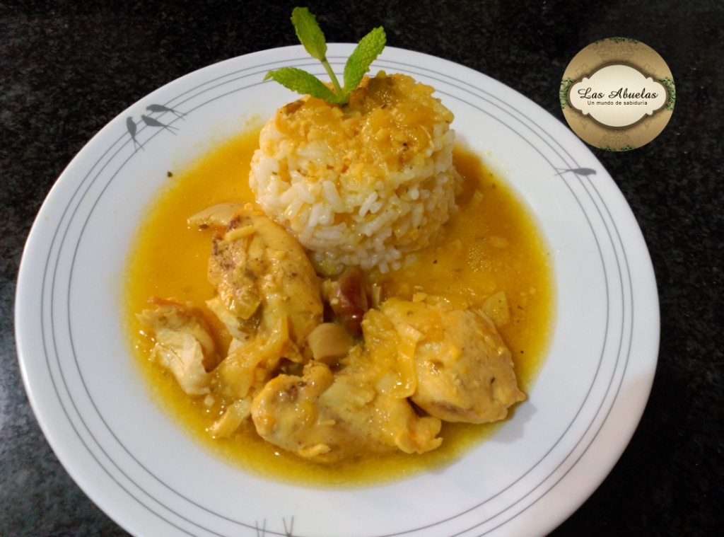 Las abuelas un mundo de sabiduria: Pechuga de pollo con salsa de almendras