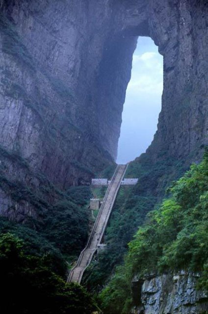Heavens Gate Mountain, Zhangjiajie City, China