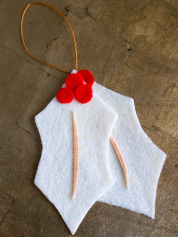 Christmas Felt Ornaments &#8211; easy to create