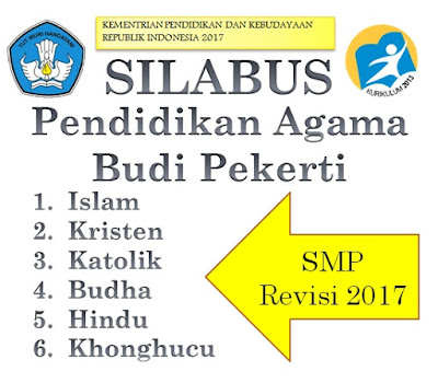 adalah kurikulum yang sanggup menghasilkan insan Indonesia yang produktif Silabus Pendidikan Agama Islam, Kristen, Katolik, Budha, Hindu dan Khonghucu Sekolah Menengah Pertama Revisi 2017