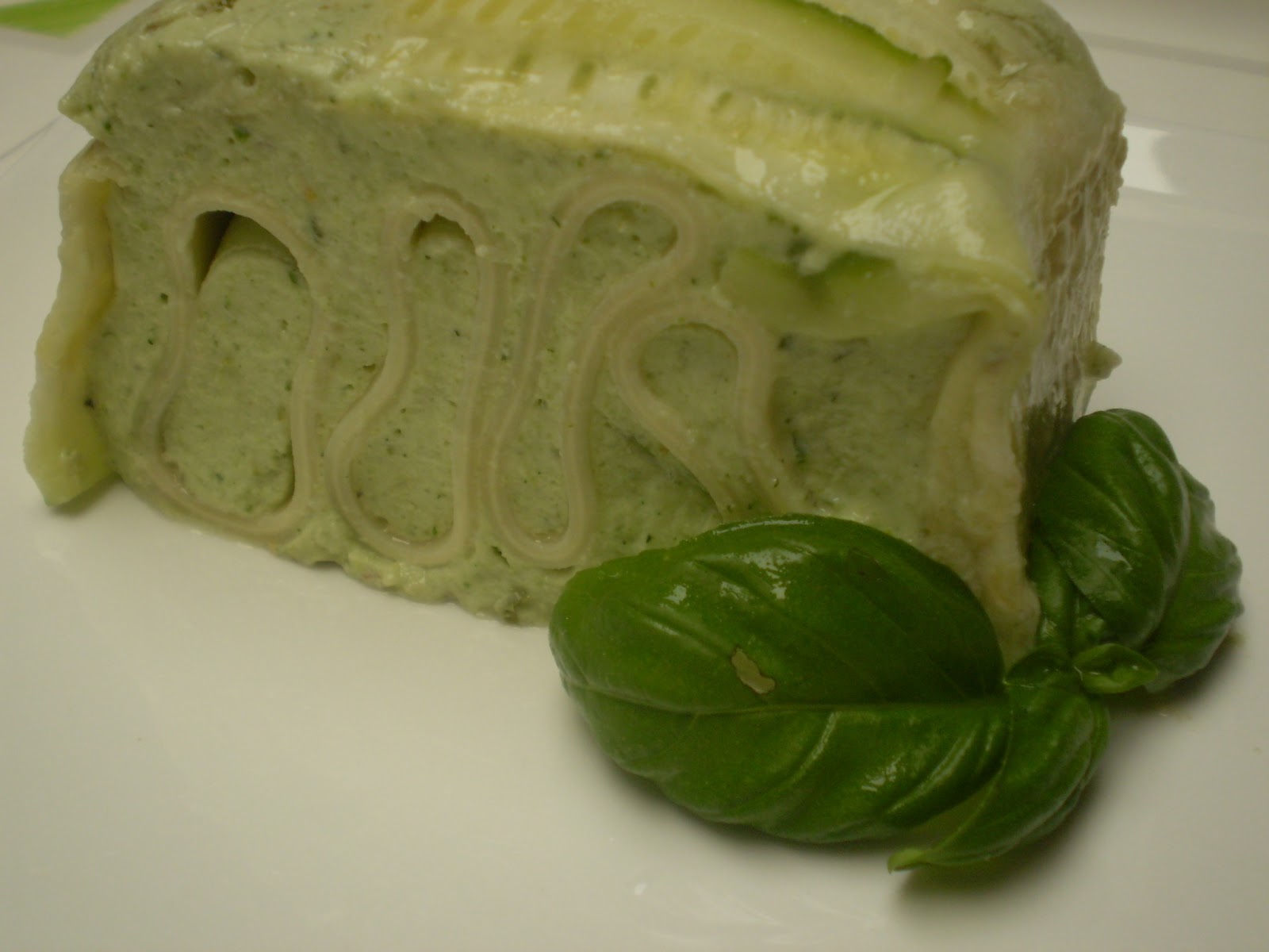 mes petits plaisirs Terrine de courgette au chèvre