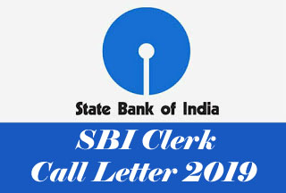 SBI Clerk Hall ticket 2019, SBI Clerk Admit card 2019 Download