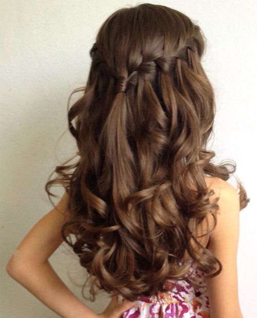 hairstyles for parties in indian style for kids