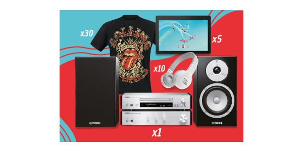 Wygraj wieżę muzyczną Yamaha Konkurs