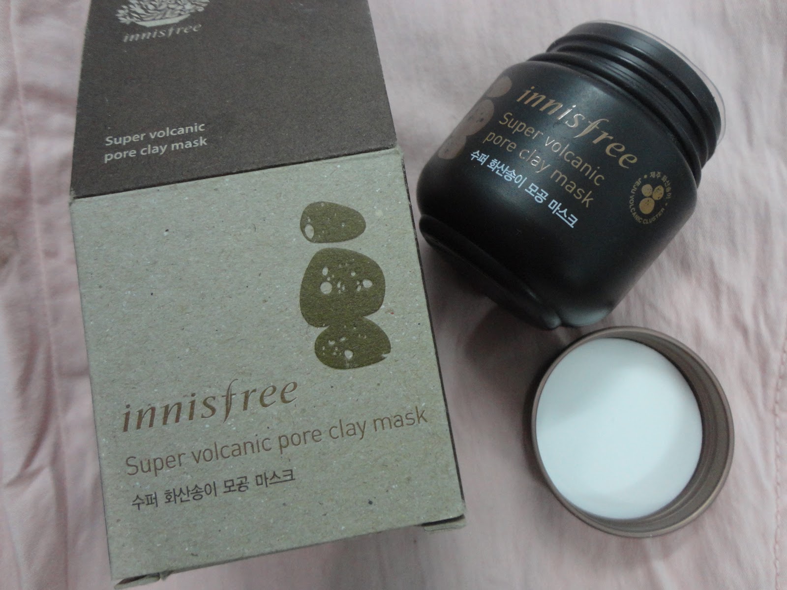 Innisfree Pore Clay Mask Innisfree Pore Clay Mask 2X Super Volcanic 100ml You can wash