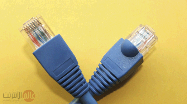 شرح تاريج سلك النت RJ45 ~ مدونة عالم الإنترنت - دليل المبتدئين و المحترفين