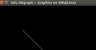 C graphics program for animation picture