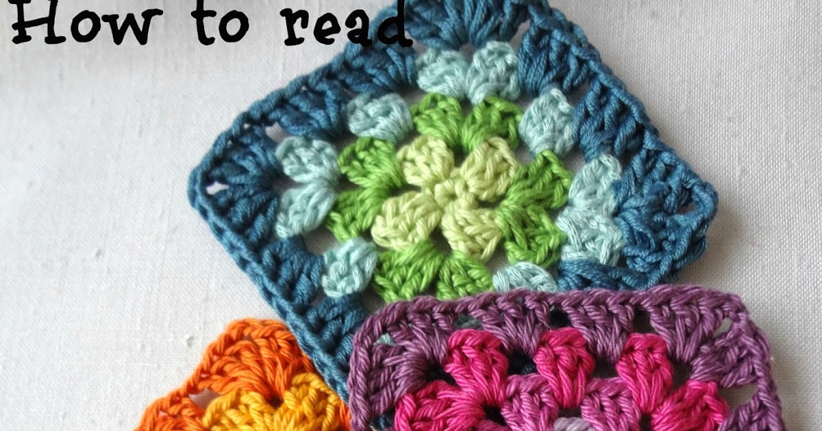 Little Treasures: How to Read Granny Square Charts