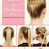 Girls Hairstyle For Party { Ballerina Bun }
