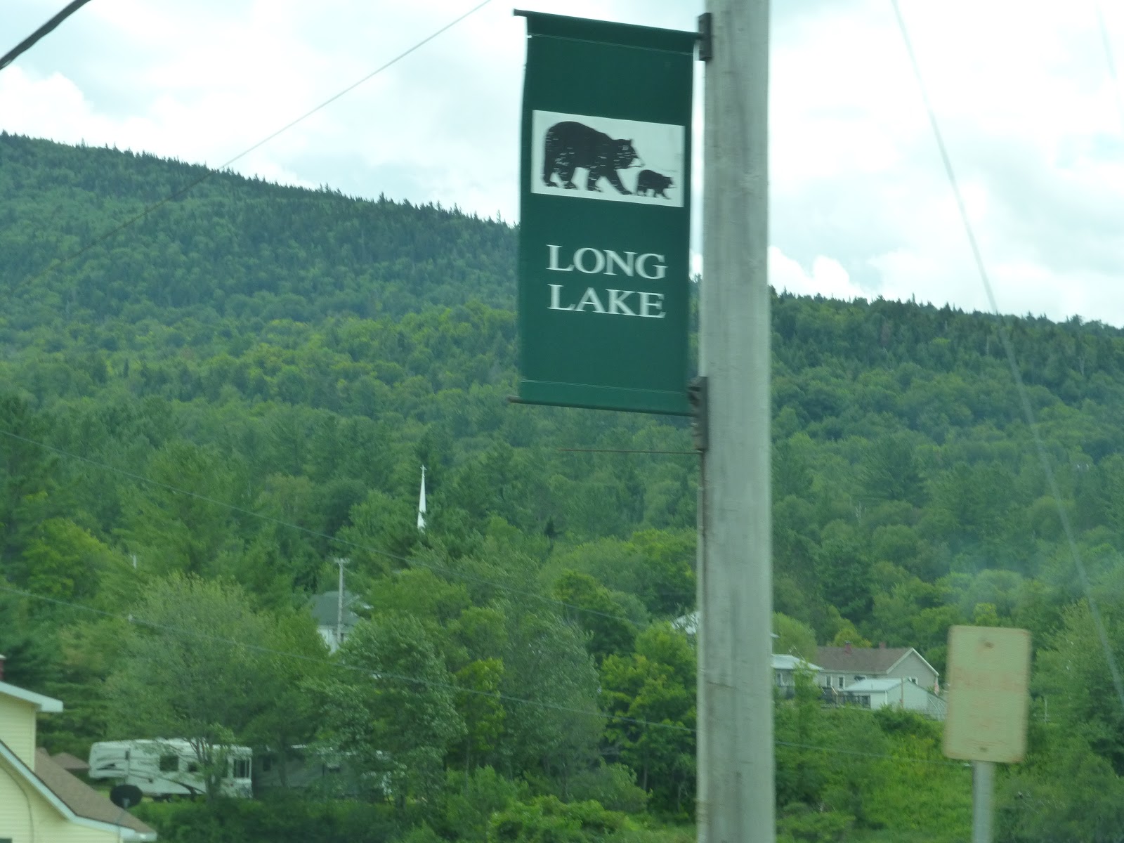 L & P Miles Our last night at Little Wolf Pond (Near Tupper Lake