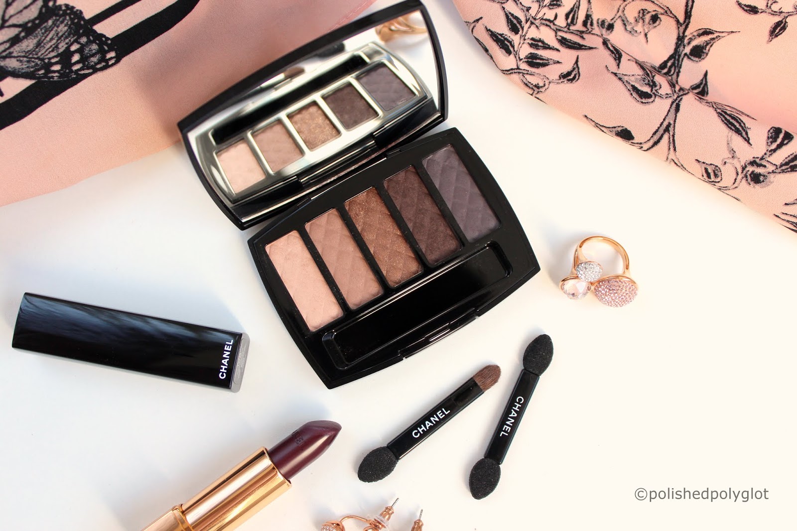 Chanel Tender Healthy Glow Eyeshadow Palette Review & Swatches