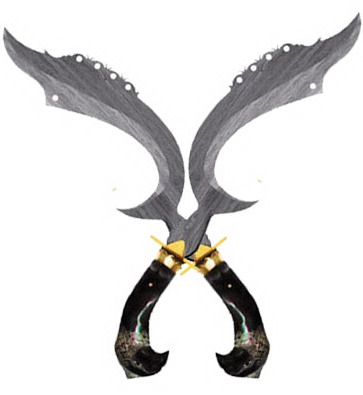 Kujang adalah sebuah senjata unik dari daerah Jawa Barat 