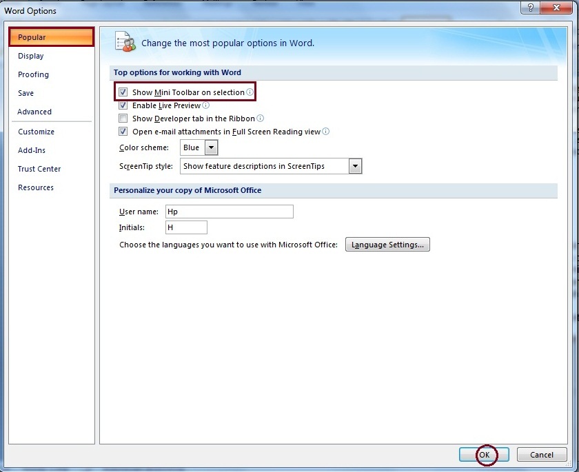 what is a mini toolbar in microsoft word what is a mini toolbar in microsoft word