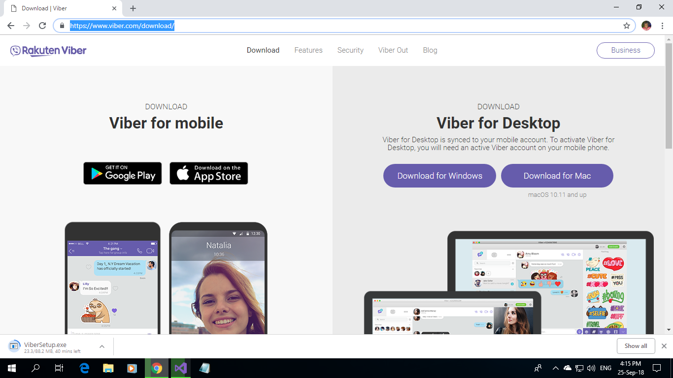 viber desktop old version