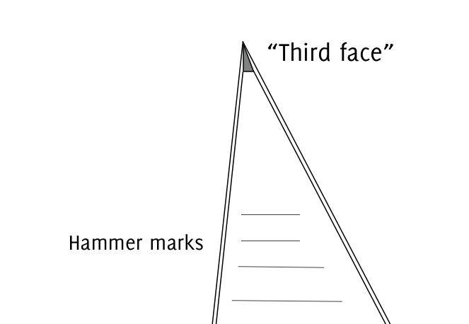 Labor Limae: Rip pattern — close up