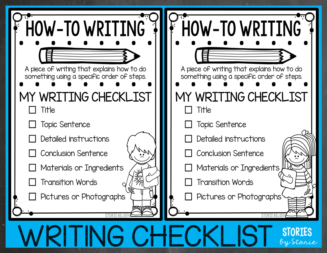 How-To Writing for 2nd Graders - Ideas and Resources
