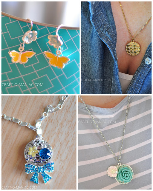 Martha Stewart Jewelry www.craft-o-maniac.com DIY Martha Stewart Jewelry www.craft-o-maniac.com