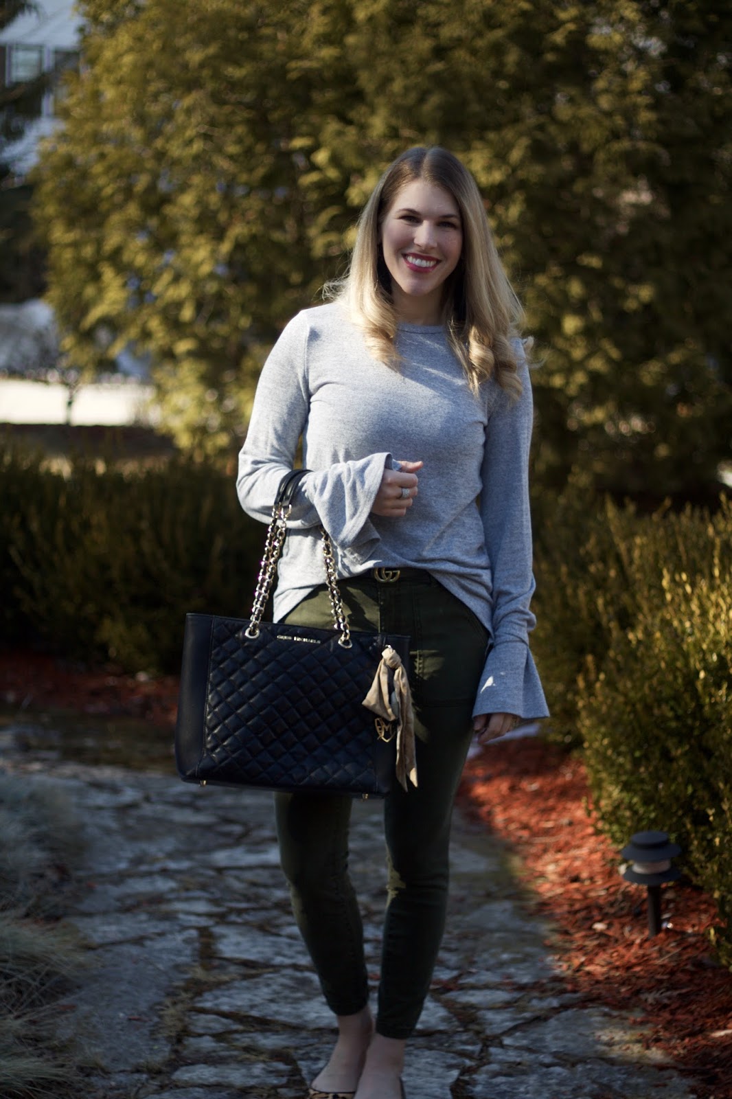 Grey & Olive & Confident Twosday Linkup