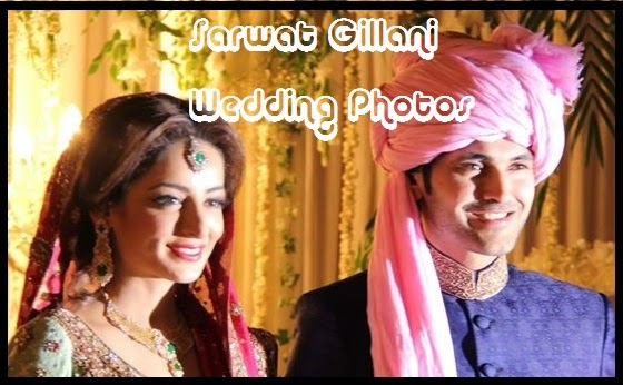 Sarwat Gillani Wedding Pictures