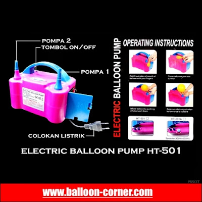 Electric Balloon Pump HT-501 / Pompa Balon Elektrik HT-501