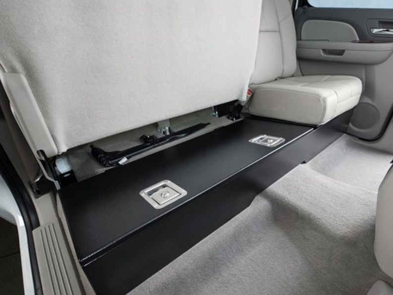 Under Car Seat Gun Safe