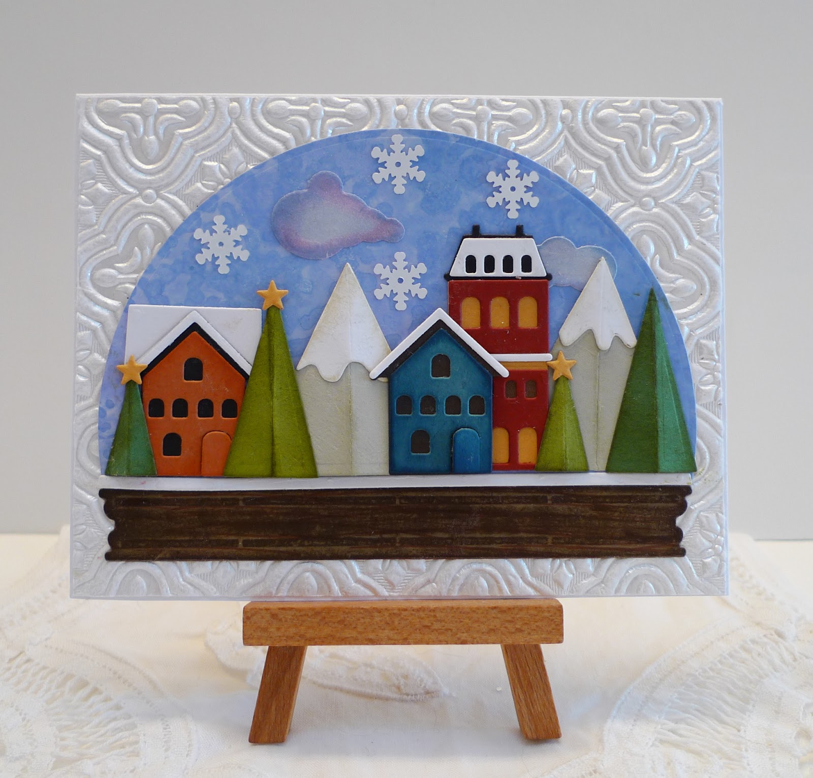 Sleepy in Seattle Snow Globe Village