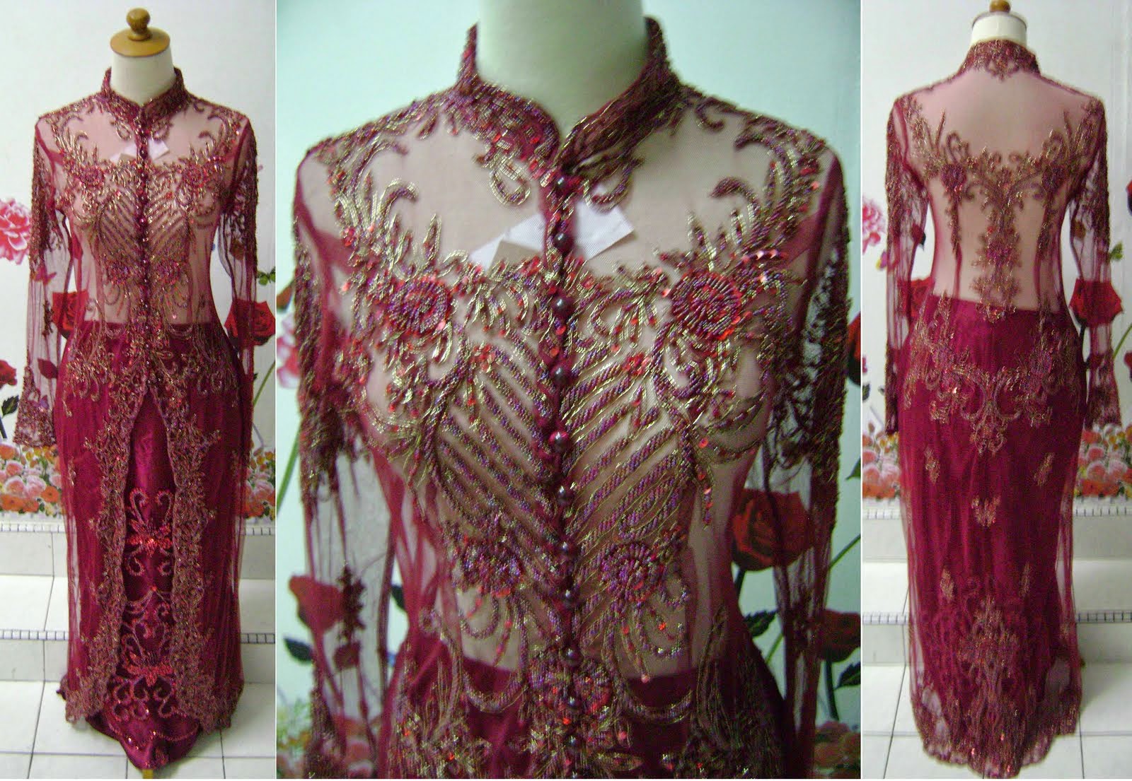 kebaya pernikahan 