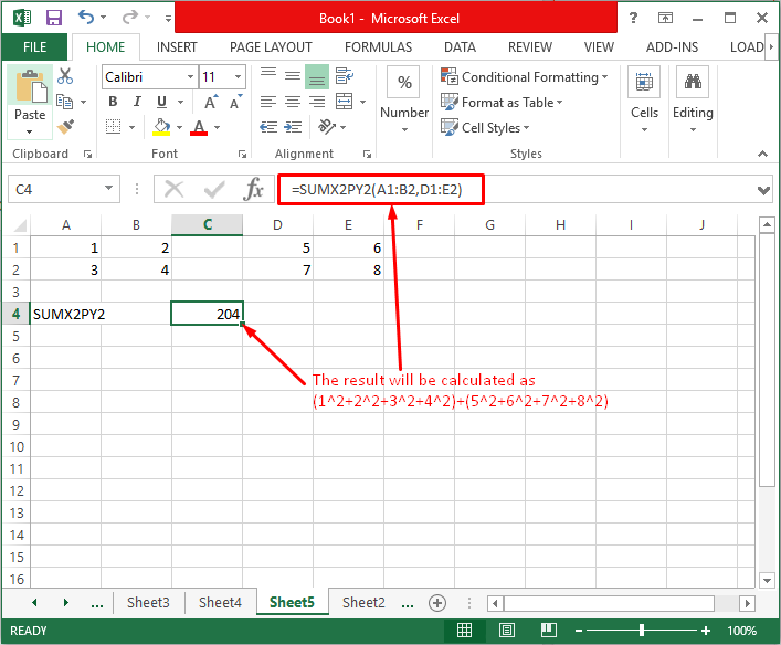 SUM FUNCTION IN EXCEL - RAMESH'S BLOG