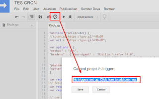 Cara Setting Cronjob di cPanel X / Google Sheets Cara Setting Cronjob di cPanel X / Google Sheets