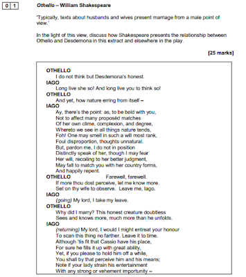 FiltonEnglish: Othello - recap