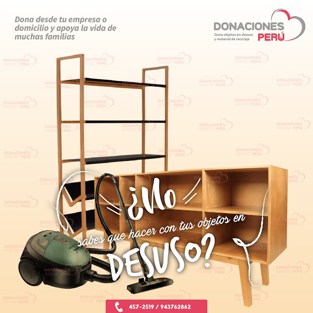 Dona y Recicla - Recicla y Dona - Donalo - Donar - Reciclaje - Donaciones Perú
