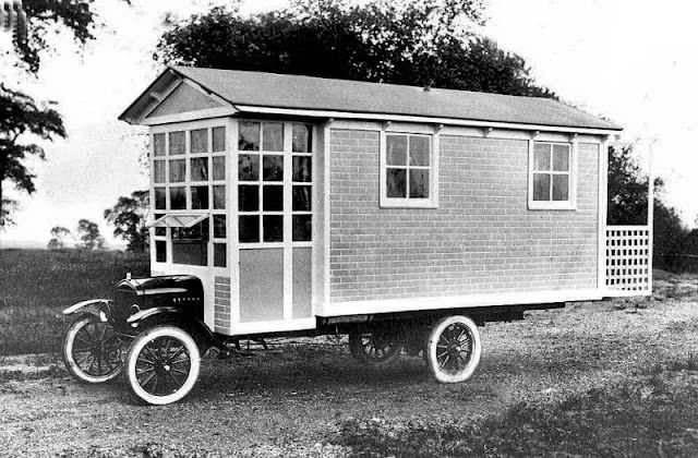 Curiosas casas móviles a principios del siglo XX
