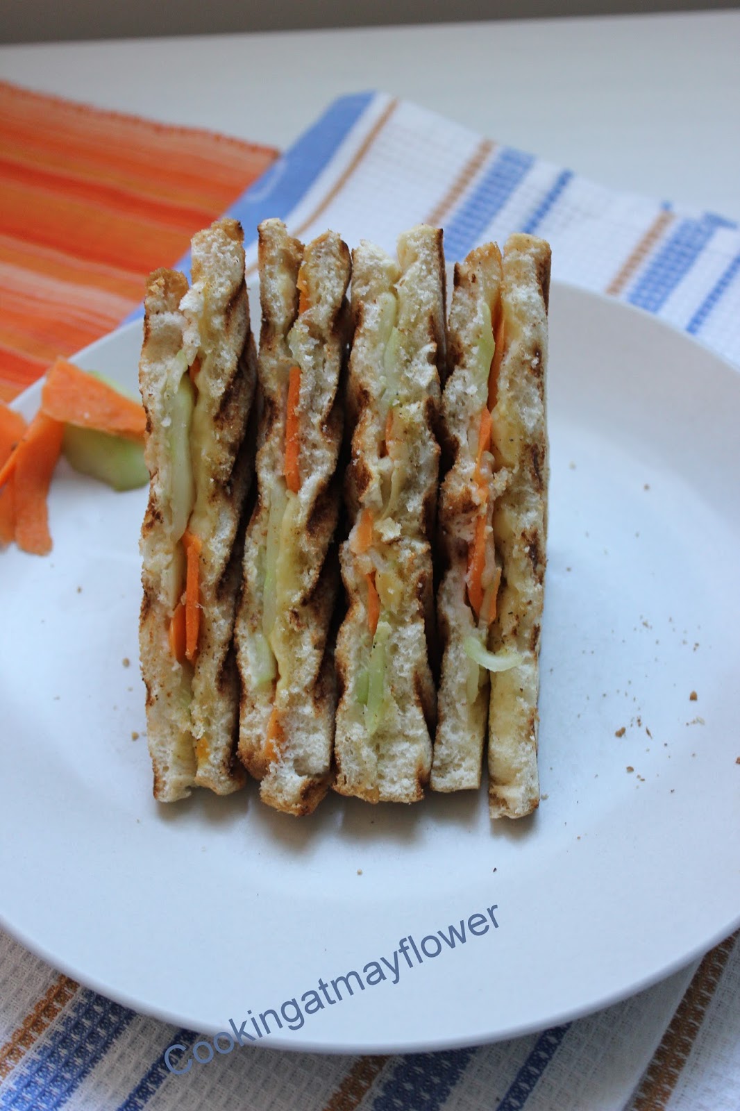 Cooking at Mayflower Pickled Sandwiches