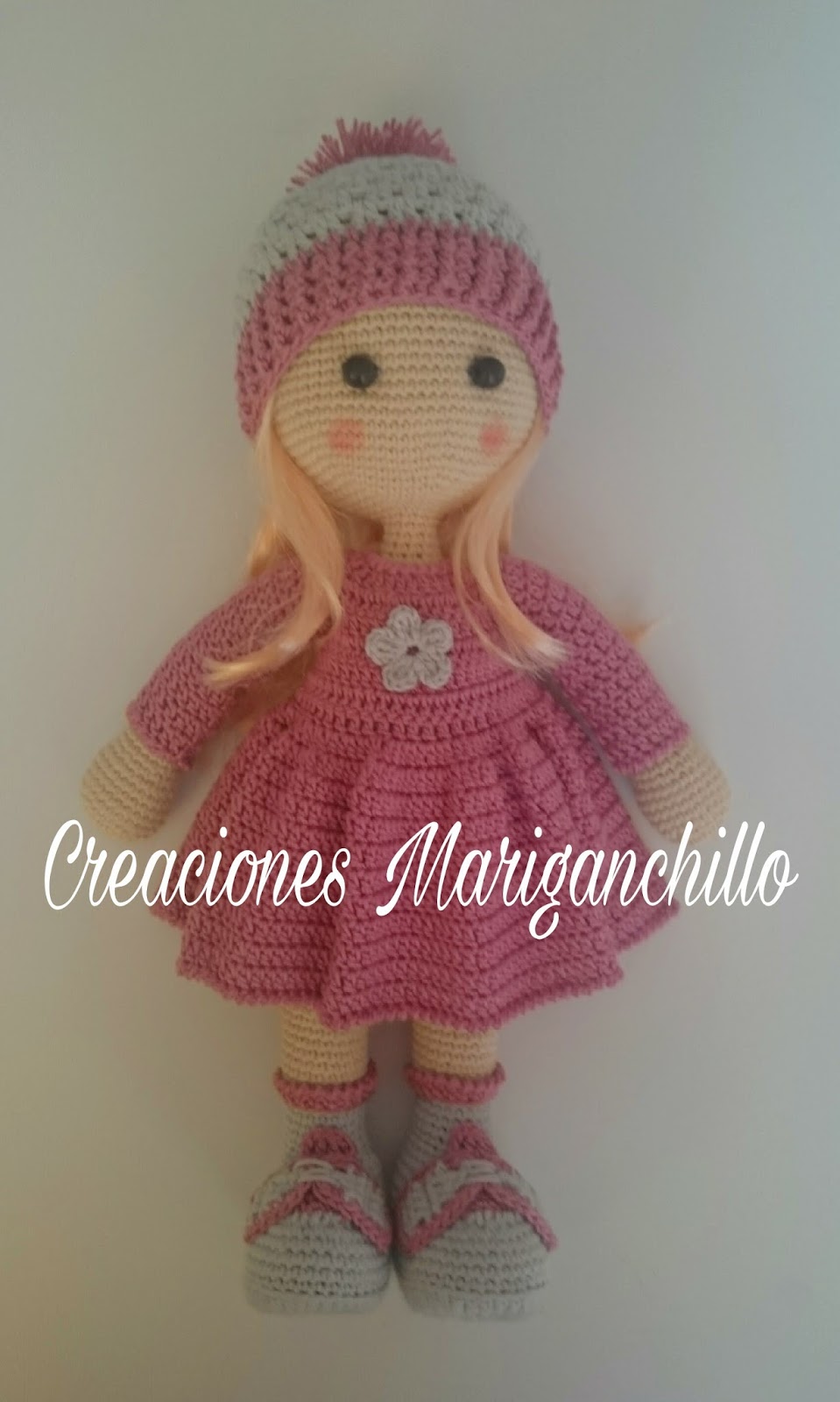 muñeca barbara amigurumi